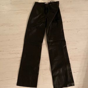 HENNE The Sanna Pant. Vegan leather